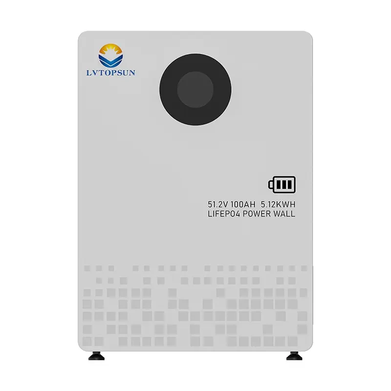 LVTOPSUN  51.2V 100AH Lithium Lifepo4 Battery